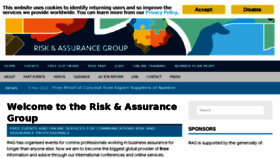 What Riskandassurancegroup.org website looked like in 2018 (5 years ago)