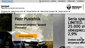 What Renault.jaszpol.pl website looked like in 2018 (5 years ago)