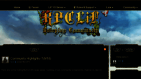 What Rpclif.net website looked like in 2018 (5 years ago)