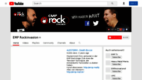 What Rockinvasion.de website looked like in 2018 (5 years ago)