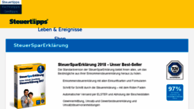 What Ratgeber-steuer24.de website looked like in 2018 (5 years ago)