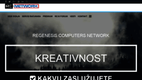 What Regenesiscomputers.com website looked like in 2018 (5 years ago)