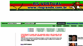 What Riogrande.com.br website looked like in 2018 (5 years ago)