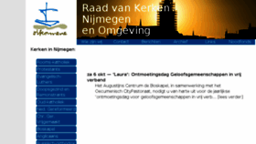 What Raadvankerkennijmegen.nl website looked like in 2018 (5 years ago)