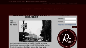 What Rushcounty.com website looked like in 2018 (5 years ago)