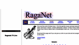 What Raganet.com website looked like in 2018 (5 years ago)