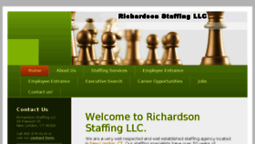 What Richardsonstaffingllc.com website looked like in 2018 (5 years ago)