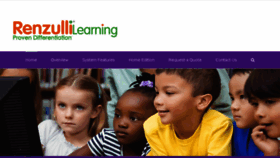 What Renzullilearning.com website looked like in 2018 (5 years ago)