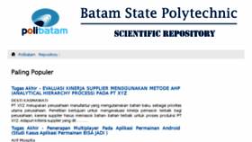 What Repository.polibatam.ac.id website looked like in 2018 (5 years ago)