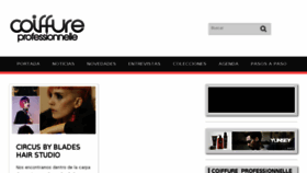 What Revistacoiffure.com website looked like in 2018 (5 years ago)