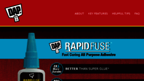 What Rapidfuseallpurpose.dap.com website looked like in 2018 (5 years ago)