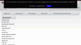 What Regisegkereskedes.hu website looked like in 2018 (5 years ago)