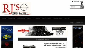 What Rjsgunsales.com website looked like in 2018 (5 years ago)