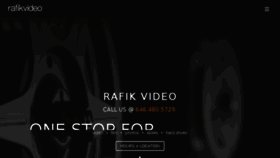 What Rafikvideo.com website looked like in 2018 (5 years ago)