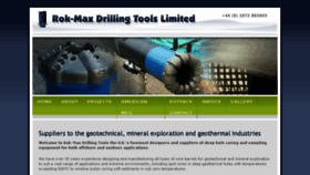 What Rokmaxdrilling.co.uk website looked like in 2018 (5 years ago)