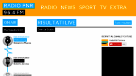 What Radiopnr.it website looked like in 2018 (7 years ago)