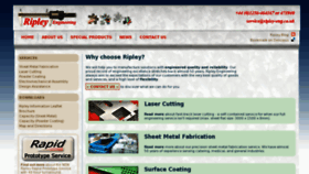 What Ripley-eng.co.uk website looked like in 2018 (5 years ago)