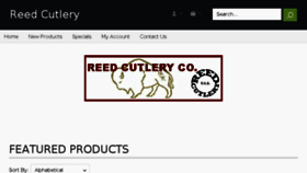 What Reedcutlery.com website looked like in 2018 (5 years ago)