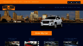 What Riverfrontautosales.com website looked like in 2018 (5 years ago)