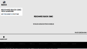 What Reichardbuick.com website looked like in 2018 (5 years ago)