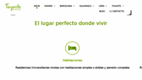 What Residenciasanagustin.com website looked like in 2018 (5 years ago)