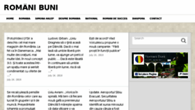 What Romani-buni.info website looked like in 2018 (5 years ago)