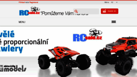What Rcsale.cz website looked like in 2018 (5 years ago)