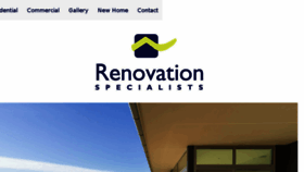 What Renovationspecialists.co.nz website looked like in 2018 (5 years ago)
