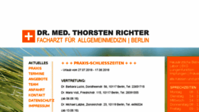 What Richterthorsten.de website looked like in 2018 (5 years ago)