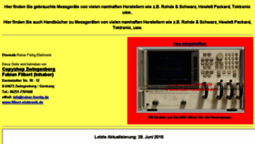 What Rainer-foertig.de website looked like in 2018 (5 years ago)