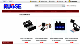 What Rupse.com website looked like in 2018 (6 years ago)