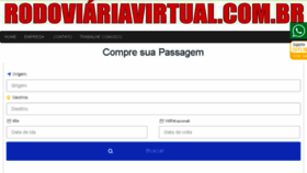 What Rodoviariavirtual.com.br website looked like in 2018 (5 years ago)