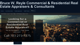 What Reyleappraisers.com website looked like in 2018 (5 years ago)
