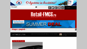 What Retail-fmcg.ro website looked like in 2018 (5 years ago)