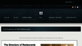 What Restaurantsonline.info website looked like in 2018 (5 years ago)