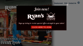 What Ryans.com website looked like in 2018 (5 years ago)