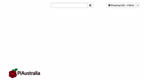 What Raspberrypiaustralia.com.au website looked like in 2018 (5 years ago)