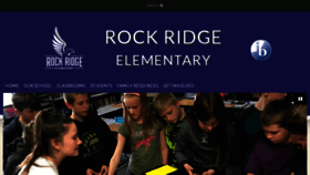 What Rockridgeschool.org website looked like in 2018 (5 years ago)