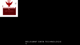 What Relevantdatatech.com website looked like in 2018 (5 years ago)