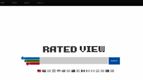 What Ratedview.com website looked like in 2018 (5 years ago)