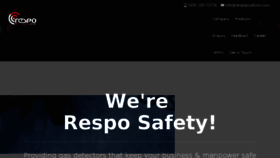 What Respoproducts.com website looked like in 2018 (5 years ago)