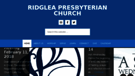 What Ridgleapres.org website looked like in 2018 (5 years ago)