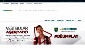 What Redentor.inf.br website looked like in 2018 (5 years ago)