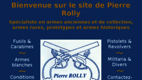 What Rolly-armes.com website looked like in 2018 (5 years ago)