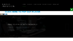 What Radioinvasion.com website looked like in 2018 (5 years ago)