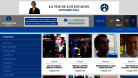 What Radioformulanacional.com.mx website looked like in 2018 (5 years ago)