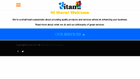What Ritan360.com website looked like in 2018 (5 years ago)