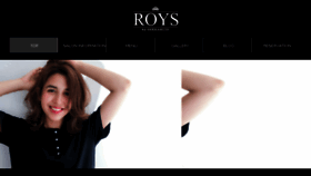 What Roys-ginza.com website looked like in 2018 (5 years ago)