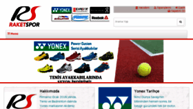What Raketspor.com.tr website looked like in 2018 (5 years ago)