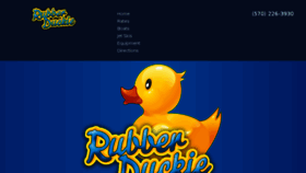 What Rubberduckieboatrentals.com website looked like in 2018 (5 years ago)